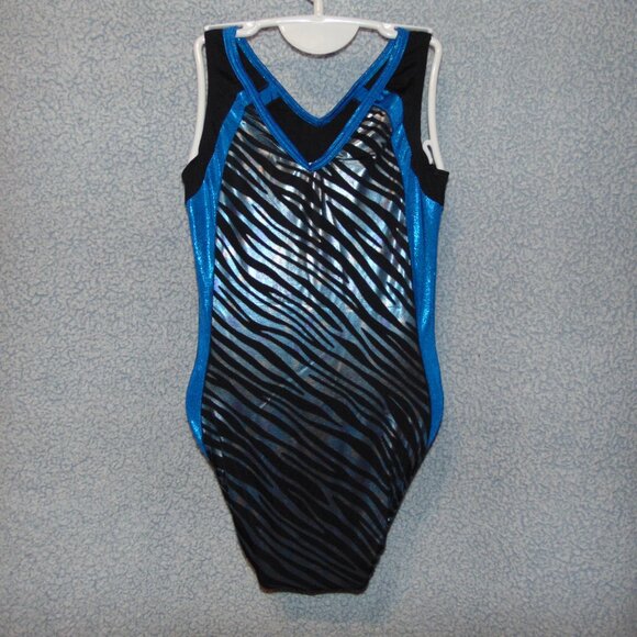 GK Zebra and Blue Leotard AS - Picture 4 of 7